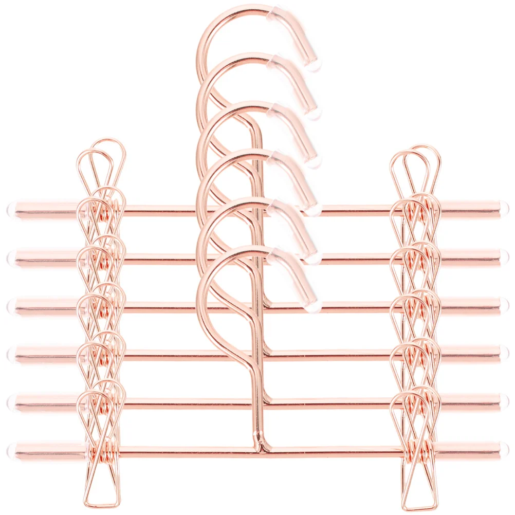 

6 Pcs Miniature Dolls Hanger Lifelike Tiny Hangers Clothing Clothes Bjd Rack House Decors Ornaments Household items