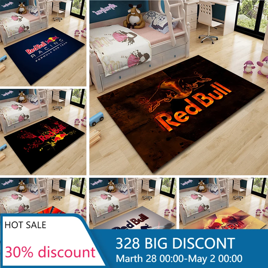 

Bull 3D printed Creativity Pattern Non-slip Rug Baby Play Crawl Floor Mat Living Room Carpet Decoration Carpet Tapestry