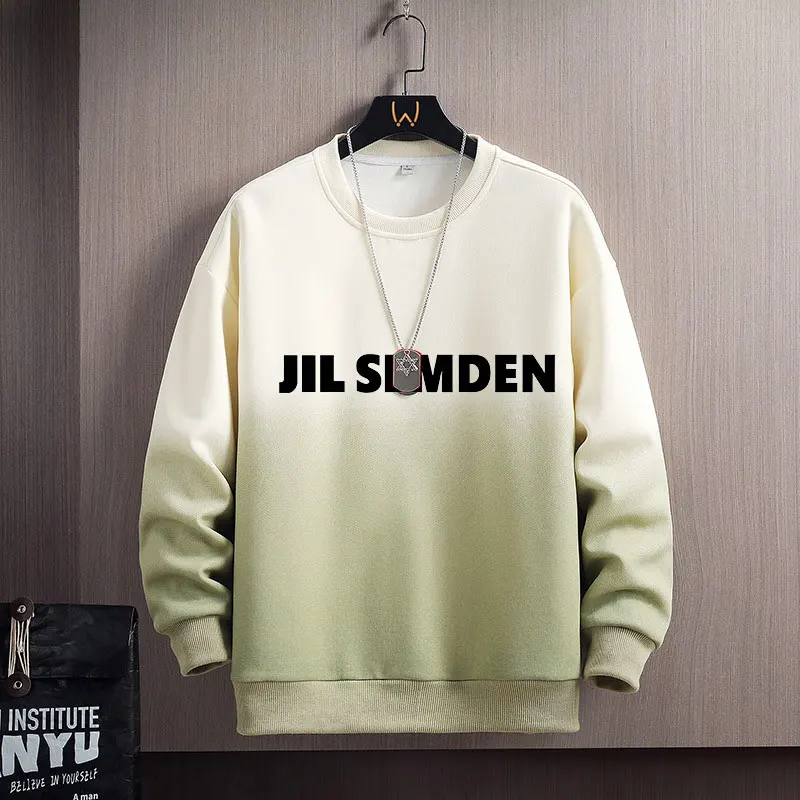 JIL брендовая весенне-осенняя новая мужская толстовка с капюшоном повседневная