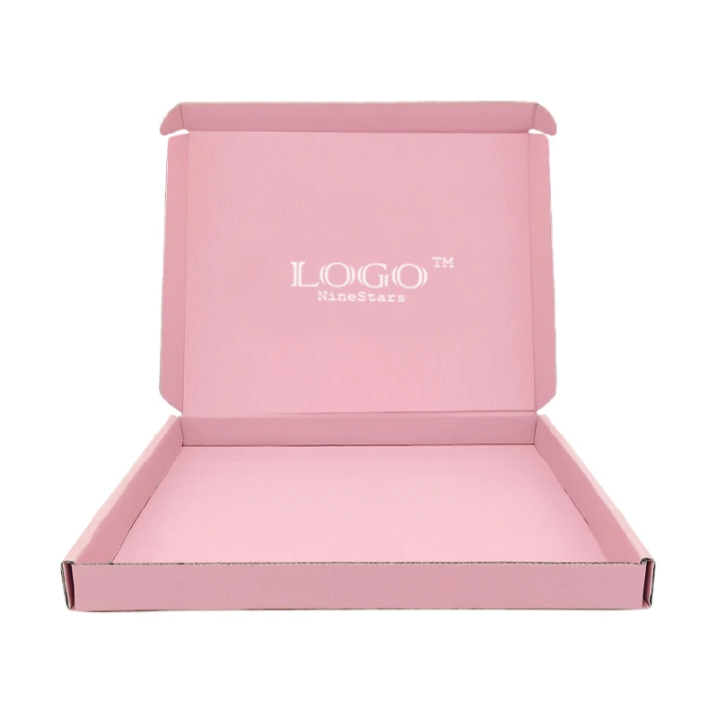 Недорогая фабричная цветная печать логотипа гофрированная пользовательская