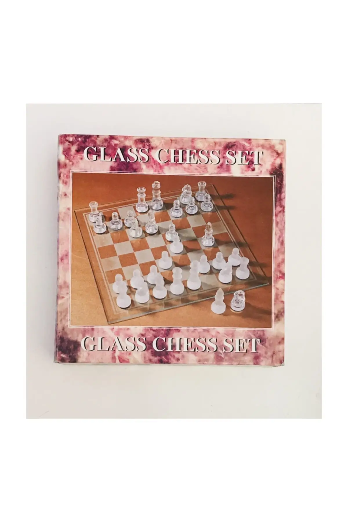 Crystal Glass Set (GLASS CHESS) 20 Cm Super Lux