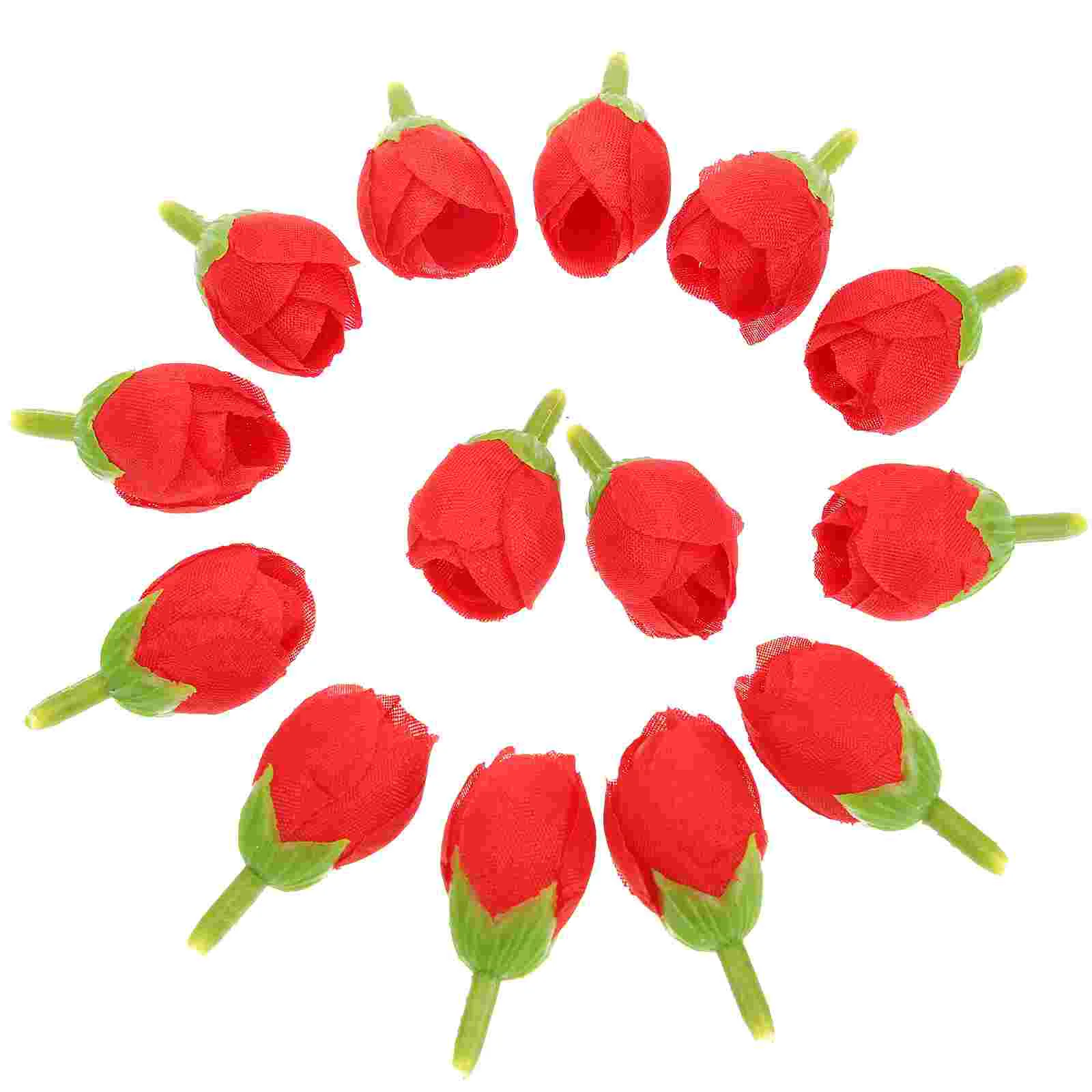 

100pcs Fake Rose Head Wedding Decoration Artificial Flower Artificial Rose Head Faux Rose Head Scene Layout Props Photo Props