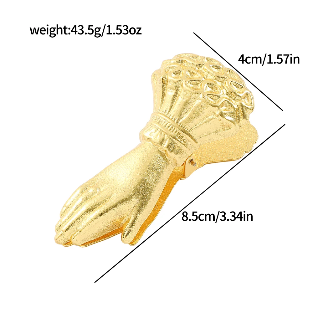 Женский зажим для книг в форме руки Винтажный блокнота металлический