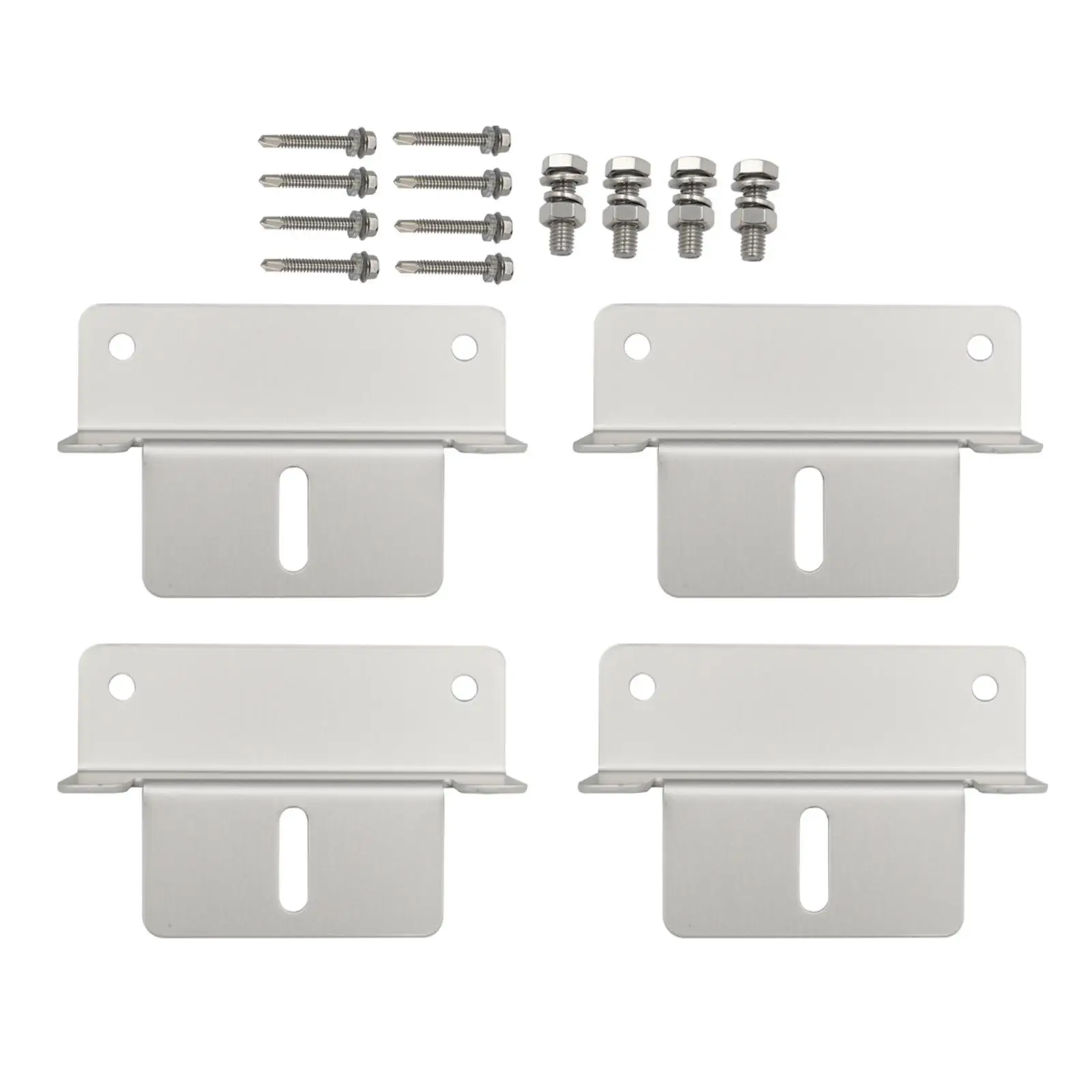 

Solar Panel Mounting Brackets Quality Easy Installation Durable Rust Free Install Accessories for Wall Boats Yacht Off Grid