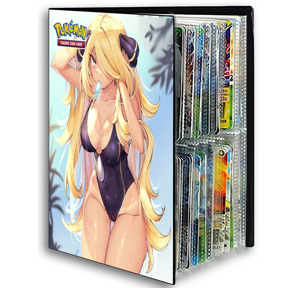 

1 карманный альбом Покемон, монстр, металлическая карточная игра, аниме битва, собирать карты атласа, металлические карты