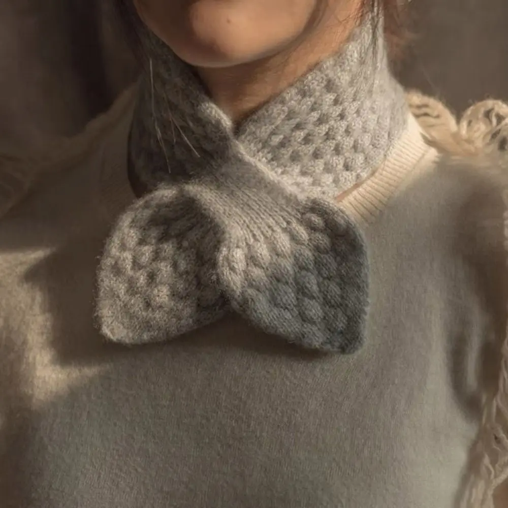 Нагрудник термотеплый шарф для шеи утолщенная застежка-застежка осенне-зимние