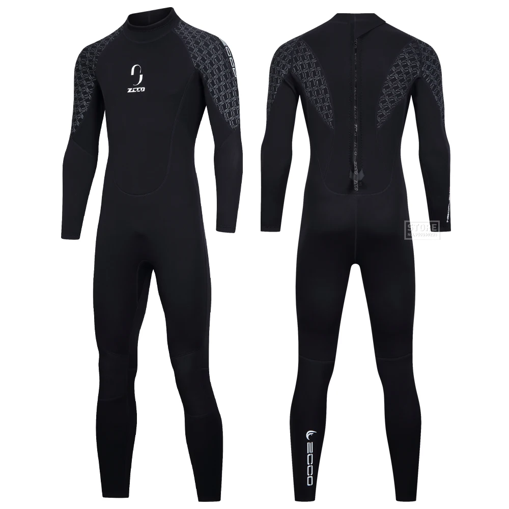 

ZCCO 3MM Neoprene Wetsuit Men Surf Scuba Diving Suit Underwater Kitesurf Fishing Spearfishing Equipment Wet Suit Dive Equipment