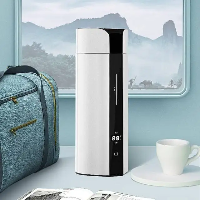 

Electric Water Kettle Thermos Cup 500ml Portable Vacuum Flasks