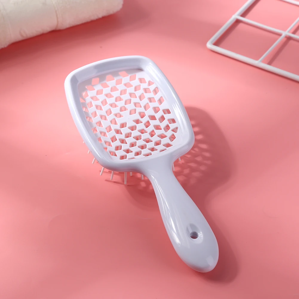 Wide Teeth Air Cushion Comb Pro Salon Hair Care Styling Tool Anti Tangle Anti-static Hairbrush Head Comb Hairdressing Tools images - 6