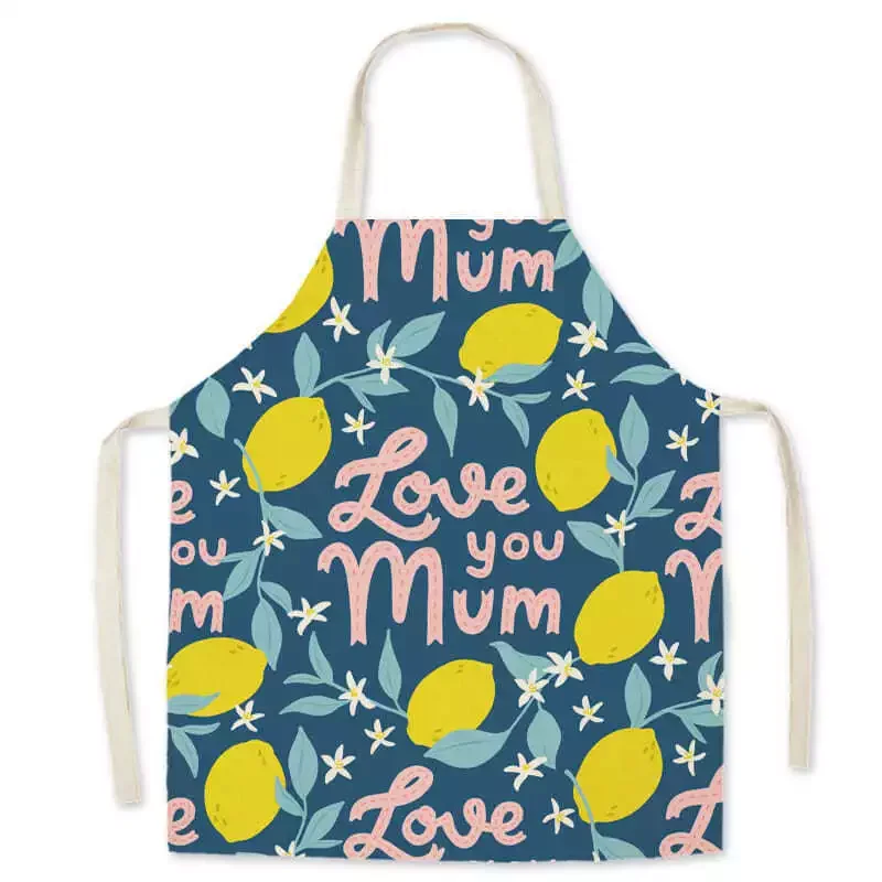 

Dinosaur Pattern Children's Antifouling Apron Parent-child Household Kitchen Cooking Adults Sleeveless Backless Apron