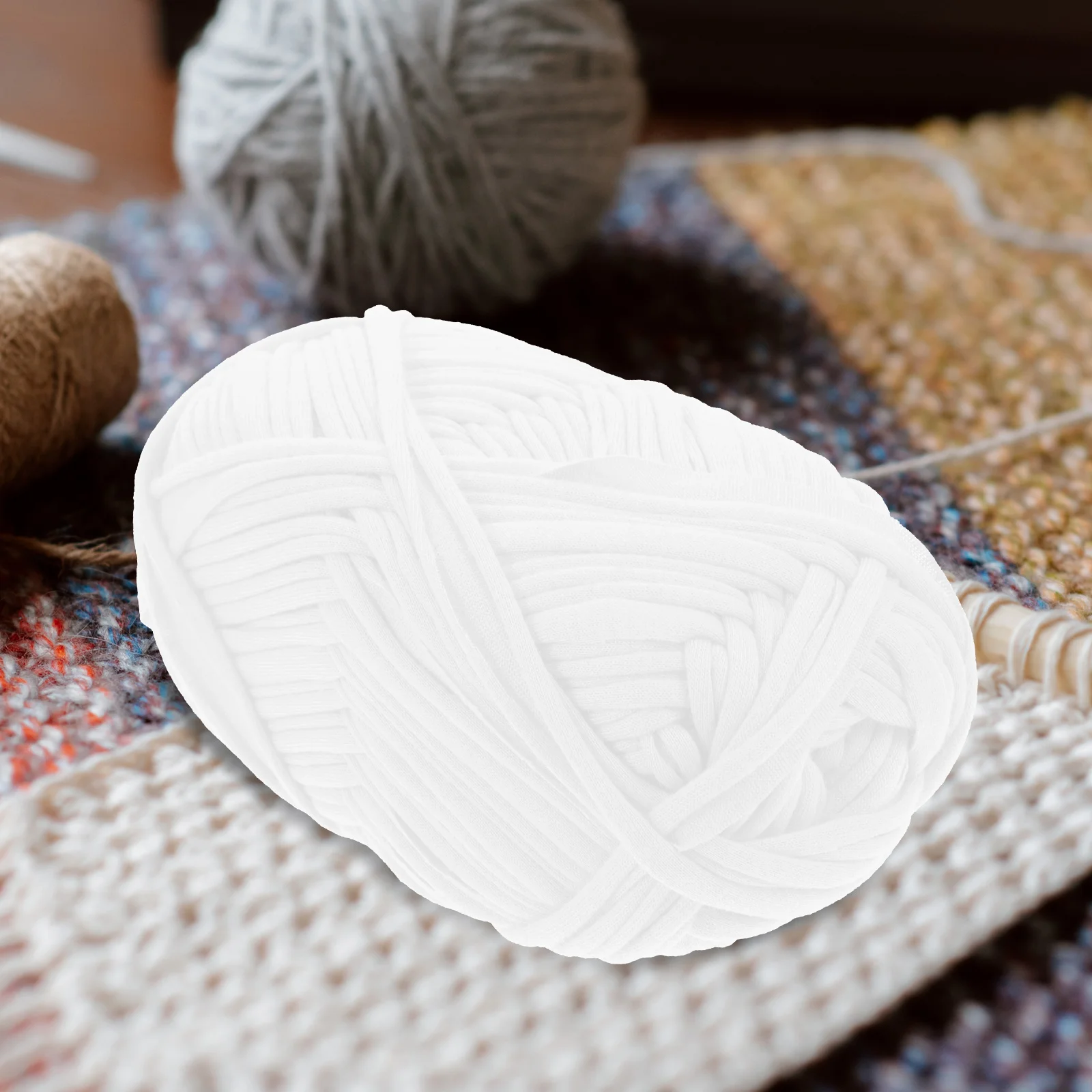 4 рулона шарика шерстяной пряжи крючок для плетения крючком оформления вязания DIY