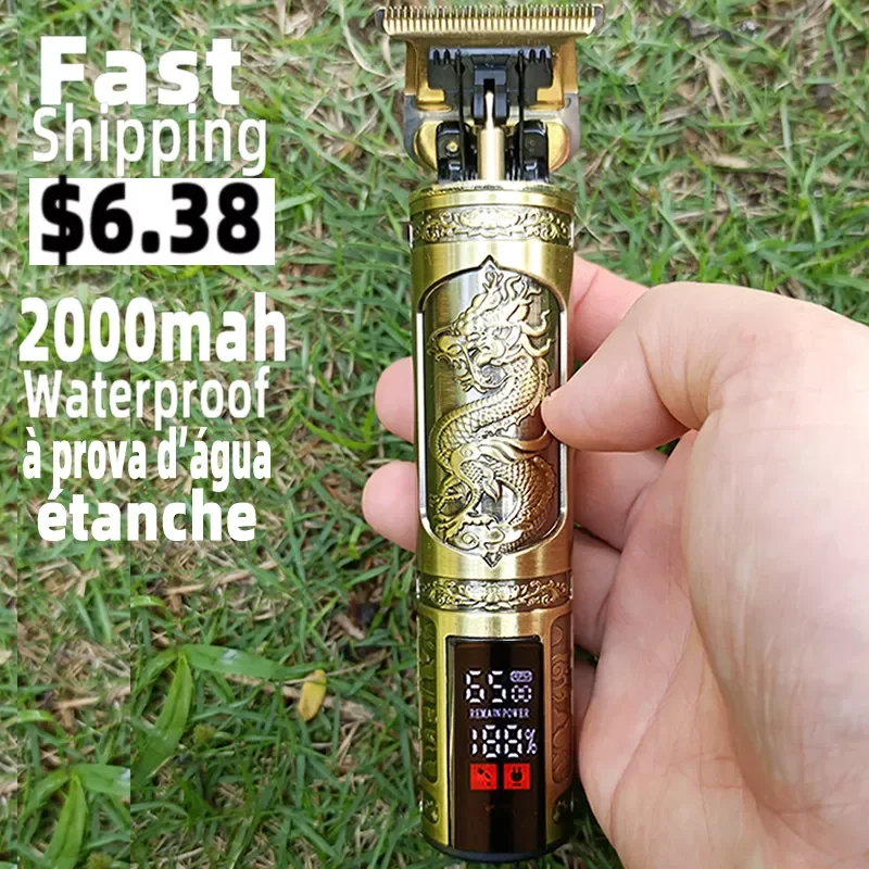 

T9 USB Electric Hair Cutting Machine Rechargeable New Hair Clipper Man Shaver Trimmer For Men Barber Professional Beard Trimmer