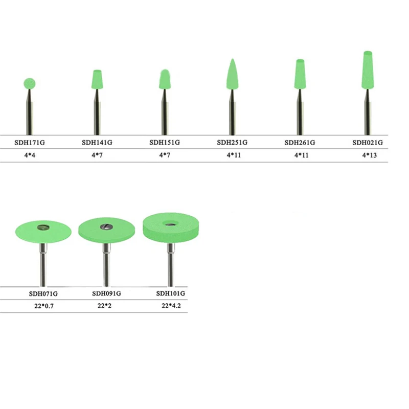 2 шт. стоматологические все керамические циркониевые фарфоровые полировочные