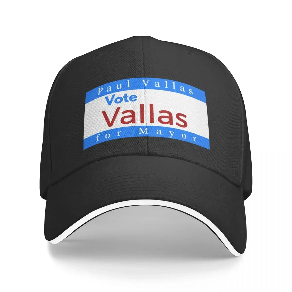 Бейсболка Paul Vallas for Mayor черная