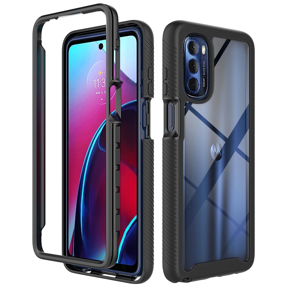 

Case For Moto G Stylus 2022 2021 Edge 30 Pro Edge 20 Lite Body Protection Rugged Shockproof Clear Bumper Cover