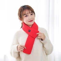 hot sale intelligent cold proof and warm keeping rechargeable heating scarf heating shawls cervical spine warming neck cover