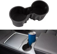 new car water cup holder for tesla model 3 y center accessories water proof car coasters for tesla model y car model3 2021 2022