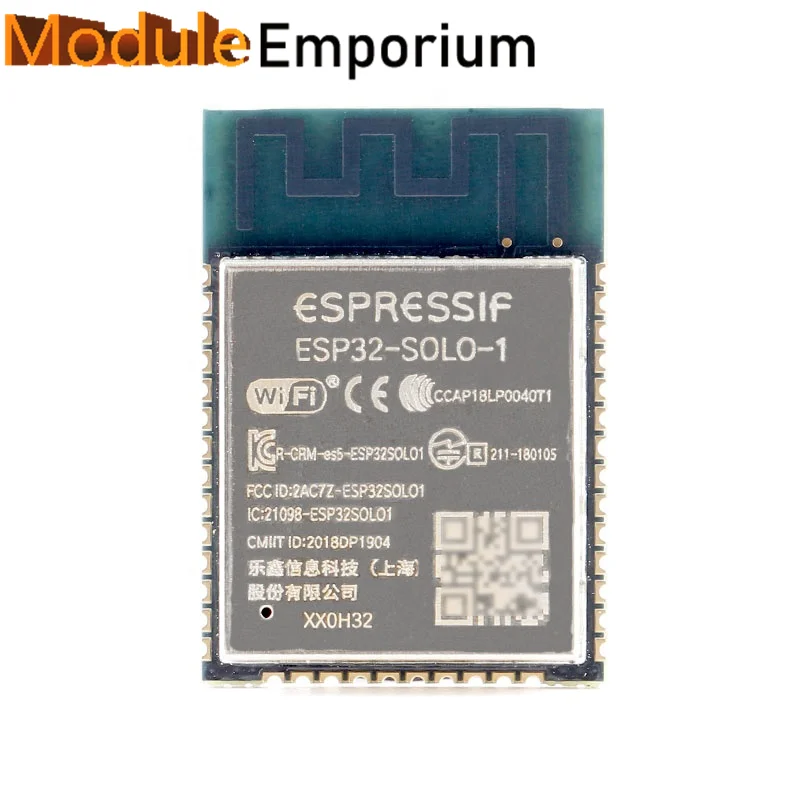 Новый оригинальный ESP32 одноъядерный Wifi BT MCU IoT беспроводной модуль ESP32-SOLO-1 4 Мб