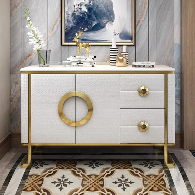 Кухонные шкафы для микроволновой печи шкаф хранения в скандинавском стиле белые