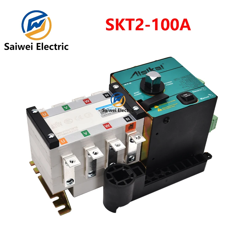 Контроллер AISIKAI 4P SKT2-100A ATS детали автоматического переключателя двойного питания