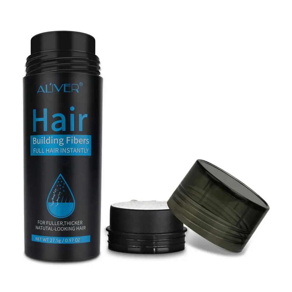 

ALIVER Hair Fibers Applicator Keratin Extension Thickening Building Thick Hair Fiber Powder Dense Hair Growth Care Beauty TSLM2
