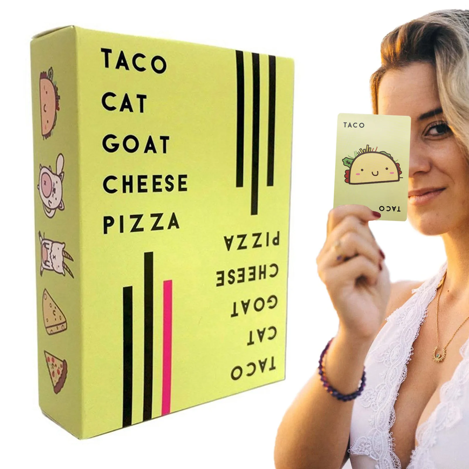 

Игра Taco с кошачьим сыром, пиццей, английскими играми, карточные игры для вечерние, семейная карточная игра, идеально подходит для детей, подр...