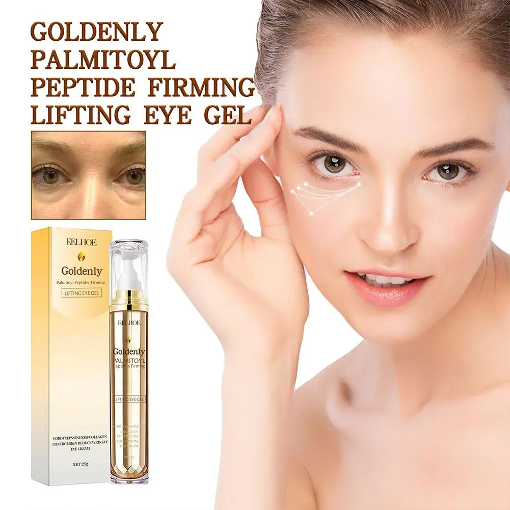 

Luxury Golden Eye Cream Anti Wrinkles Eye Bag Dark Brighten Fine Moisturizing Lines Reduce Cosmetics Circles Care Puffiness M3F0
