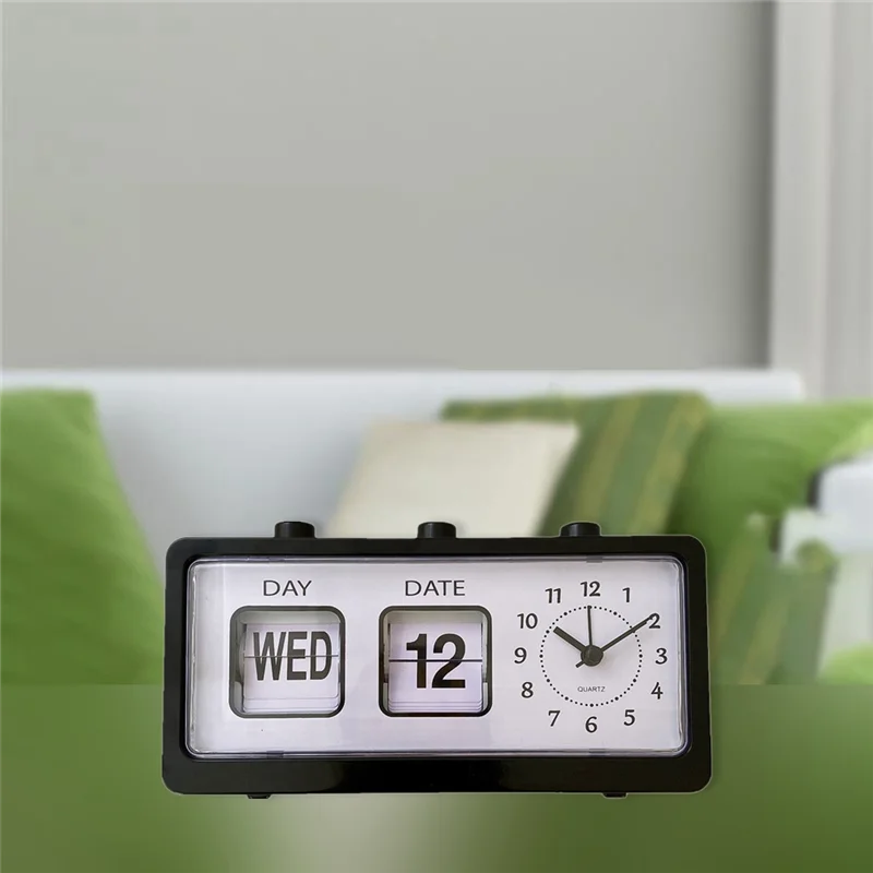 Флип-часы Механическая сигнализация новинка Настольные Цифровые часы с