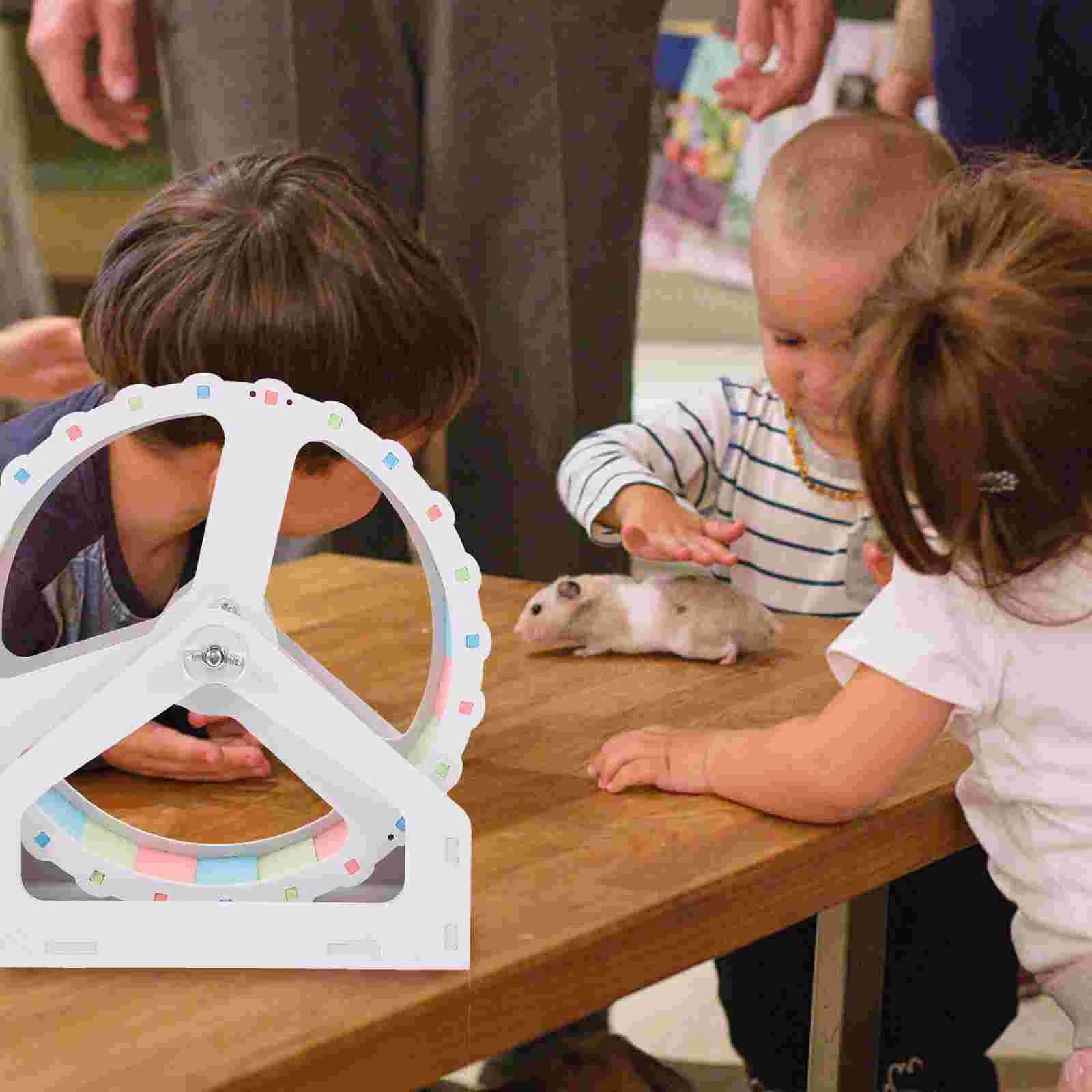 Бесшумное колесо для шиншиллы хомяк аксессуары бега колеса крыса ежа мышь клетка