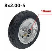 8 inch 8x2 00 5 tubeless tire tyre with wheel hub for kugoo s1 s2 s3 c3 mini electric scooter bike full wheel 10mm12mm bearing