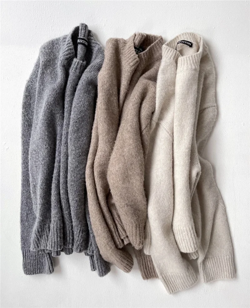 

Oversized Pullover Cole Buxton Sweater Men Women 1:1 Best Quality Solid Color Knit CB Cole Buxton Sweatshirts