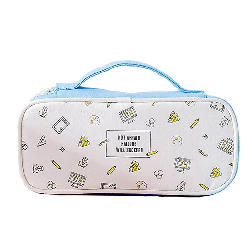 

Pencil Case Pencil Bag Pen Pouch Box Marker Holder Office School Supplies Stationery Organizers For Girls Kids