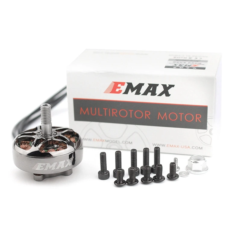 EMAX ECOII 2807 6S бесщеточный двигатель для радиоуправляемого FPV гоночного дрона
