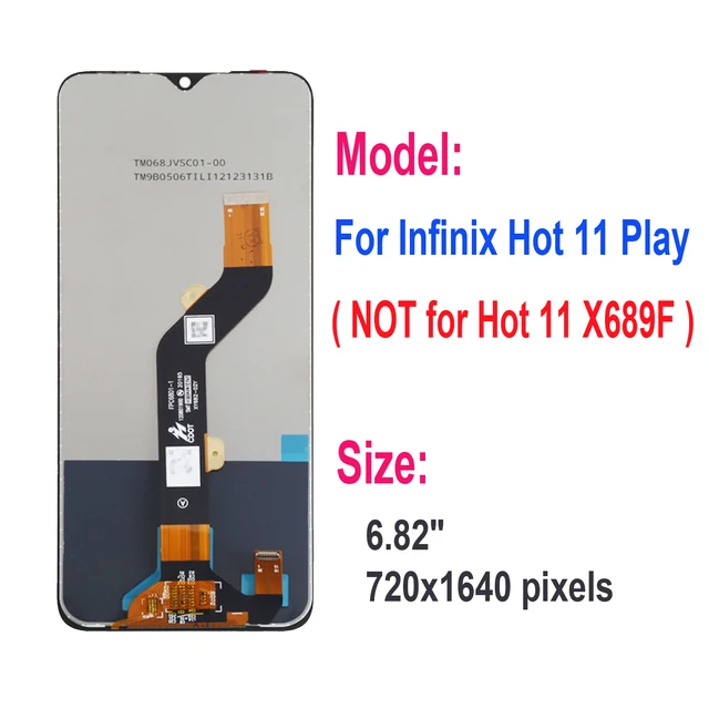 Hot 11s дисплей