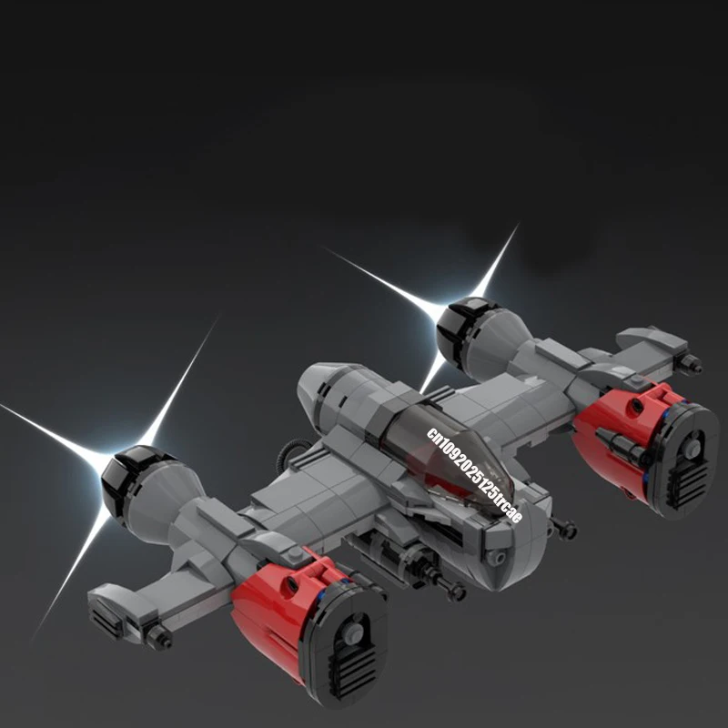 Новинка 427 шт. знаменитая звезда боевой фильм Moc модель космического истребителя