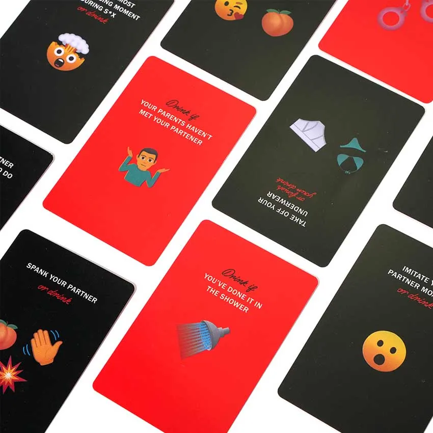 Купить 50 шт. карточных игр «Пьяный влюбленный»: расширительный Набор X-rate Pаспродажа 50 шт. карточных игр «Пьяный влюбленный»: расширительный Набор X-rate