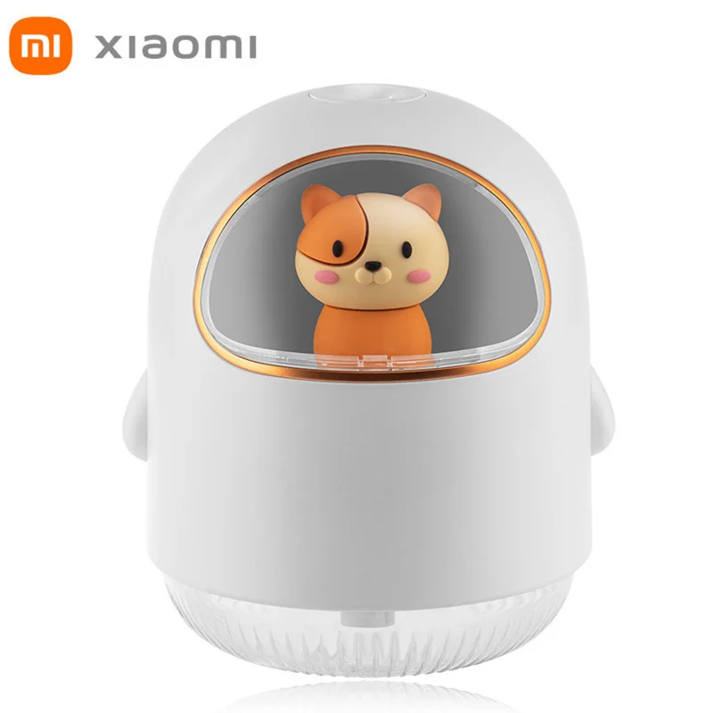 

Увлажнитель воздуха Xiaomi Mijia компактный, креативный ночник с изображением милой кошки, запотевающий ночник с USB, тихий ночник для спальни, умн...