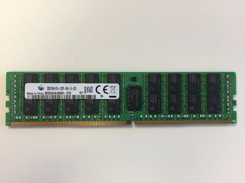 

Серверная Память RAM 32G 2Rx4 DDR4 2133 ECC REG 4Rx4 PC4-2133 RDIMM