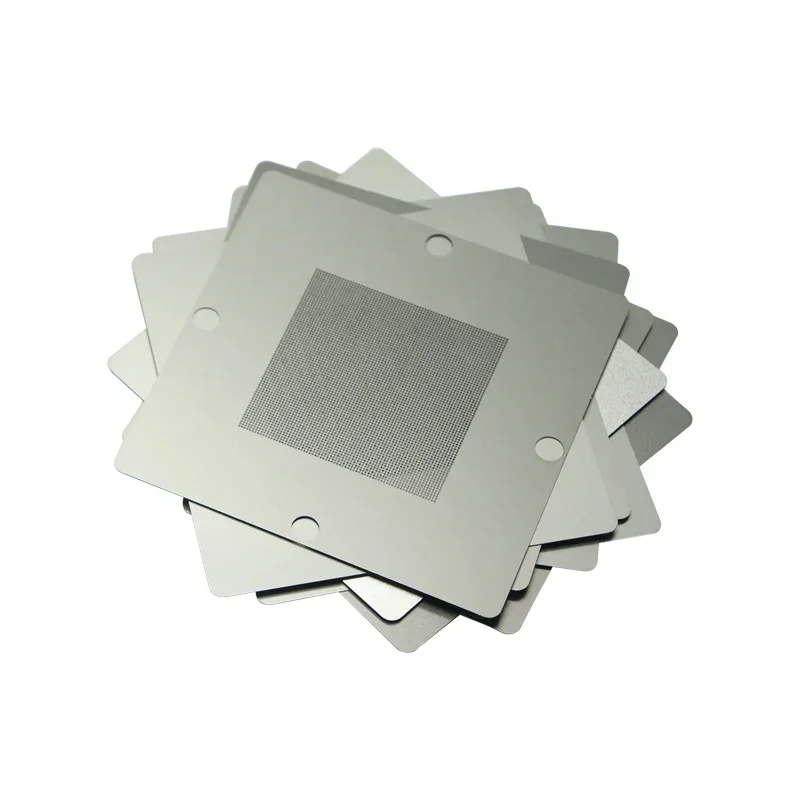 Станция для реболлинга BGA приспособление универсальный набор трафаретов 10 шт. 90*90