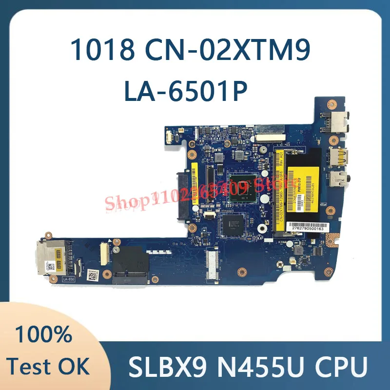CN-02XTM9 02XTM9 2XTM9 материнская плата для ноутбука DELL Inspiron MINI 1018 материнская плата для ноутбука PIM10 LA-6501P SLBX9 N455U CPU DDR3 Материнская плата CN-02XTM9 02XTM9 2XTM9 материнская плата для ноутбука DELL Inspiron MINI 1018 материнская плата для ноутбука PIM10 LA-6501P SLBX9 N455U CPU DDR3 Материнская плата