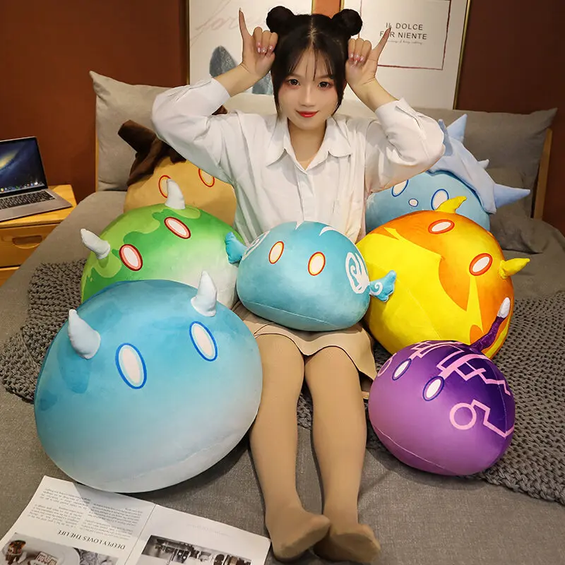 

35-60cm Kawaii Genshin Impact Plush Toys Stuffed Keli Slim Soft Plushie Doll Anime Game Periphery Cute Birthday Gifts for Kids