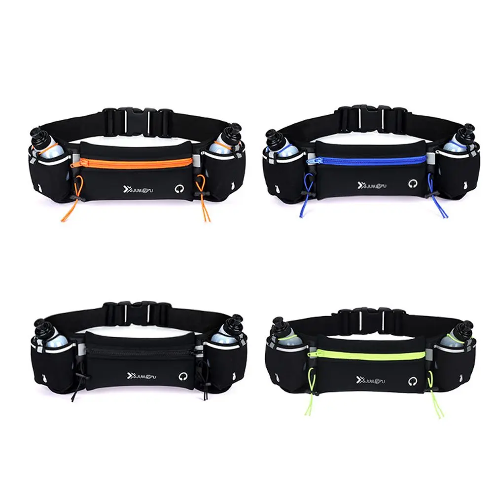 

Multifunctional for Marathon Running Hiking Exercise Outdoor Belt Bag Sports Hiking Bag with 2 Water Bottles