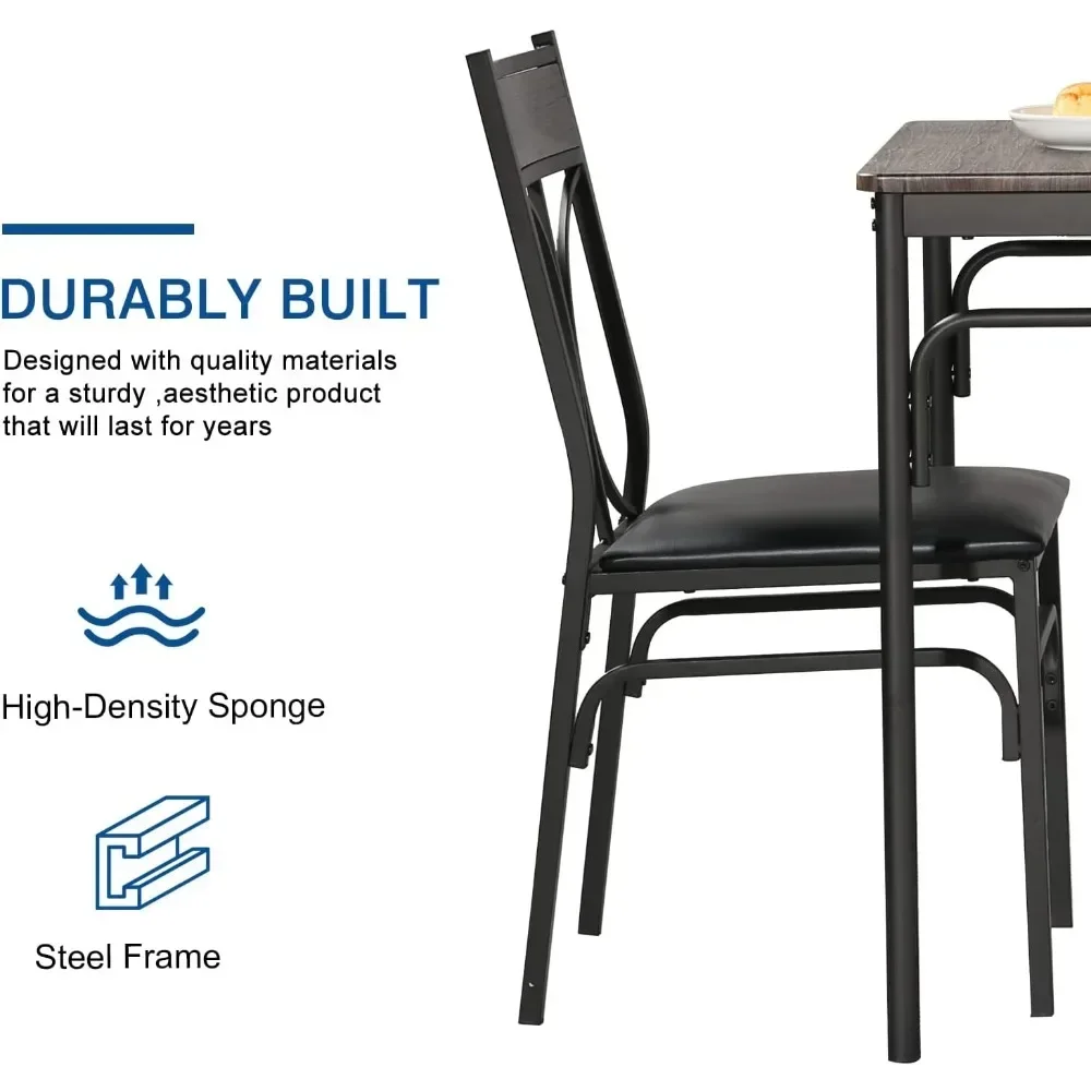 Наборы для столовой обеденный стол семейный стул завтрака искусственные и