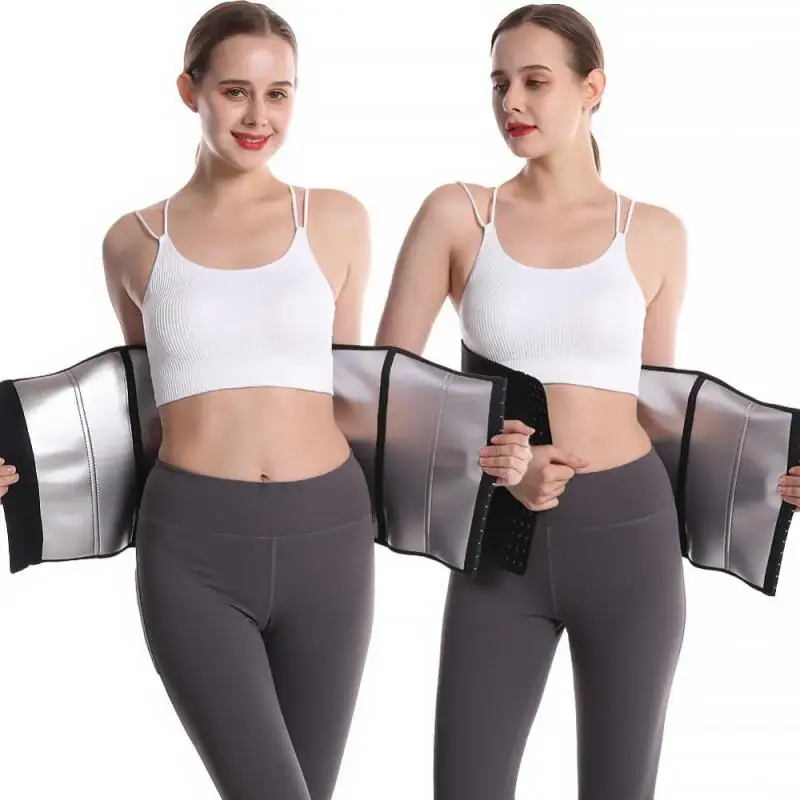 

Sweat Sauna Body Shaper Corset Waist Trainer Belt Women Slimming Fitness Belly Wrap Strap Girdle Fat Burner