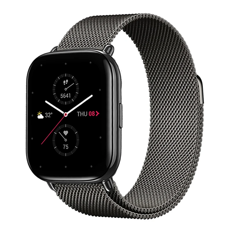 

Магнитная Петля для смарт-часов Amazfit Zepp E, аксессуары для Металлических Браслетов Amazfit GTR 4 3 2 / GTS 4 3 2 Mini, 20 мм 22 мм