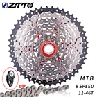Кассета ZTTO MTB 8 Speed 11-46T 8 S 46T кассета запчастей для горного велосипеда кассета 8 скоростей 42T широкий коэффициент соотношения для Tx35 и M310