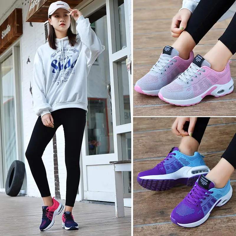 

High Ladies Sports Shoes Ladies Trainers White Sneakers Women Women's Winter Sport Shoes Running Woman Athletic