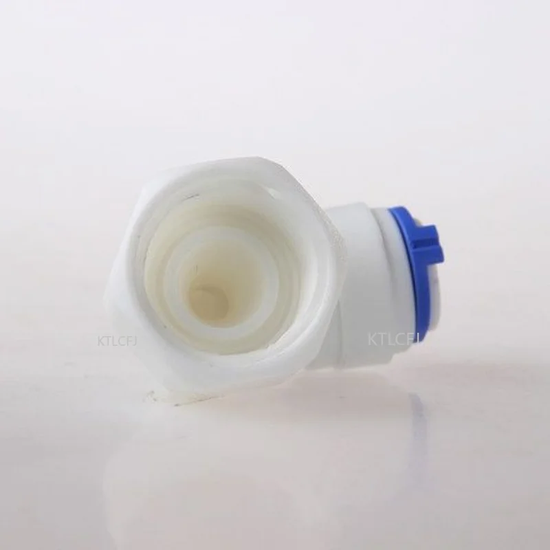 

1/4" 3/8" OD Hose 1/4" 3/8" 1/2" BSP Male Reverse Osmosis System Plastic Pipe Connector RO Water Elbow Quick Coupling Fitting