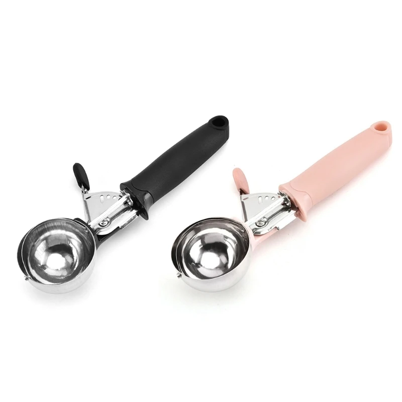 

Stainless Steel Household Fruits Popsicles Scoops with Starter Popsicles Balls Spoon for Popsicles Rice Cake Potato