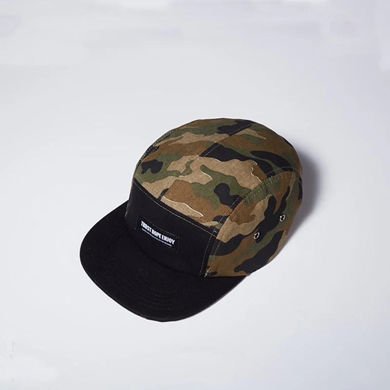 Кепка-Снэпбэк в стиле милитари для мужчин и женщин армейская Кепка с 5 панелями